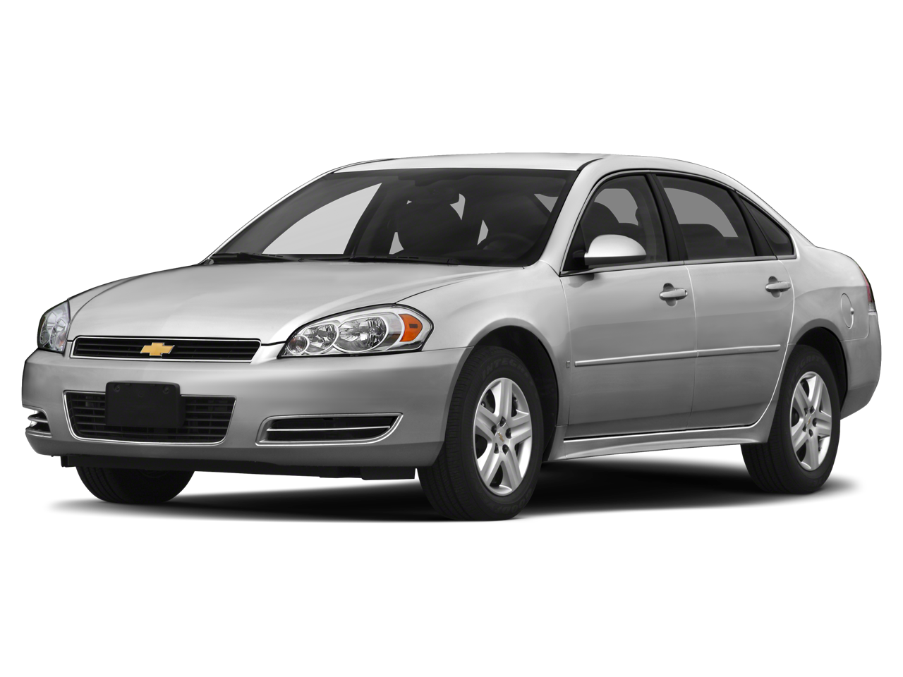 2015 Chevrolet Impala Base in Summit White — front three-quarter view